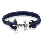 Waterproof Anchor Bracelets Men Double Strand Nautical Survival Bracelet