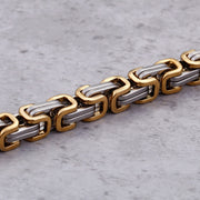 4/5/6/8mm Royal Chain Bracelet For Men Stainless Steel punk Rock