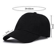 Men Multiple Colour Baseball Cap Peaked Cap Solid Color Adjustable