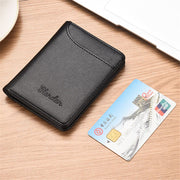 Super Slim Soft Wallet PU Leather Mini Credit Card Wallet Purse Card Holders