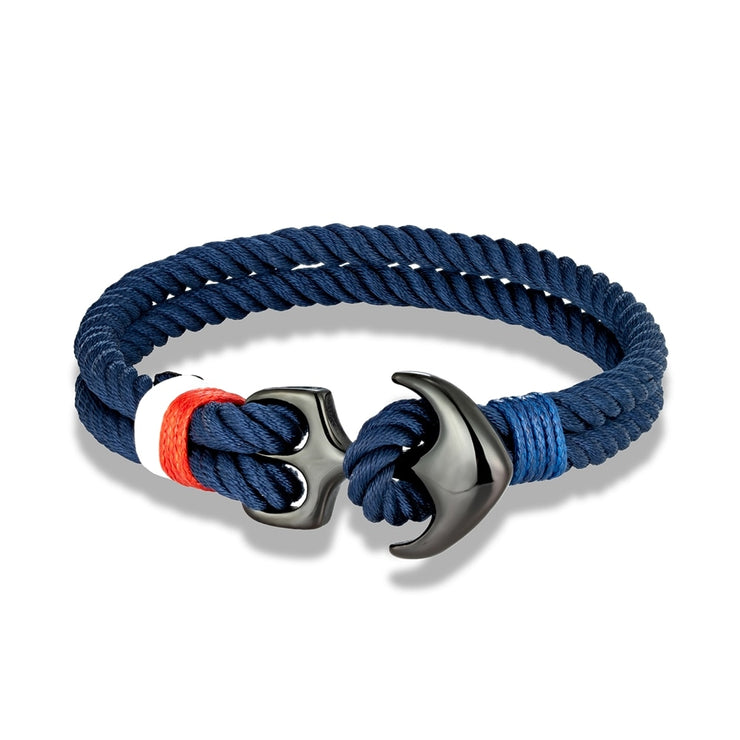 Bracelets Men Double strand Nautical Surfer Waterproof Rope Bracelet