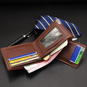 Men's Wallet Short Multi-function Fashion Casual Draw Card Wallet