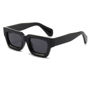 Retro Small Sunglasses for Women Men Vintage Chunky Square Thick