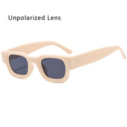 Small Rectangle Polarized Sunglasses Women Fashion Retro Brand Square