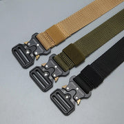 Men Belt Outdoor Hunting Tactical Belt Multi-Function Buckle Nylon Belt