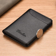 Super Slim Soft Wallet PU Leather Mini Credit Card Wallet Purse Card Holders