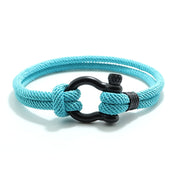 Men Bracelet 4mm Lucky Rope Braclet Homme Boyfriend Present Outdoor