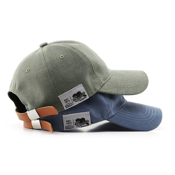 Solid Color Fashion Baseball Caps Unisex JK Korean Soft Cotton Summer